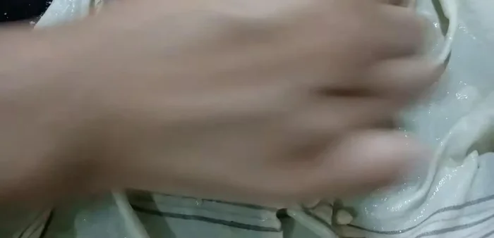 If stains are stubborn, continue rubbing and add more vinegar and baking soda.