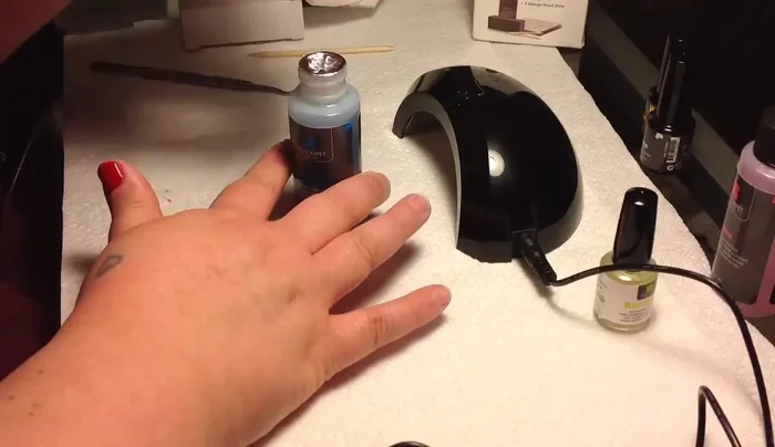 Nail preparation for gel polish application