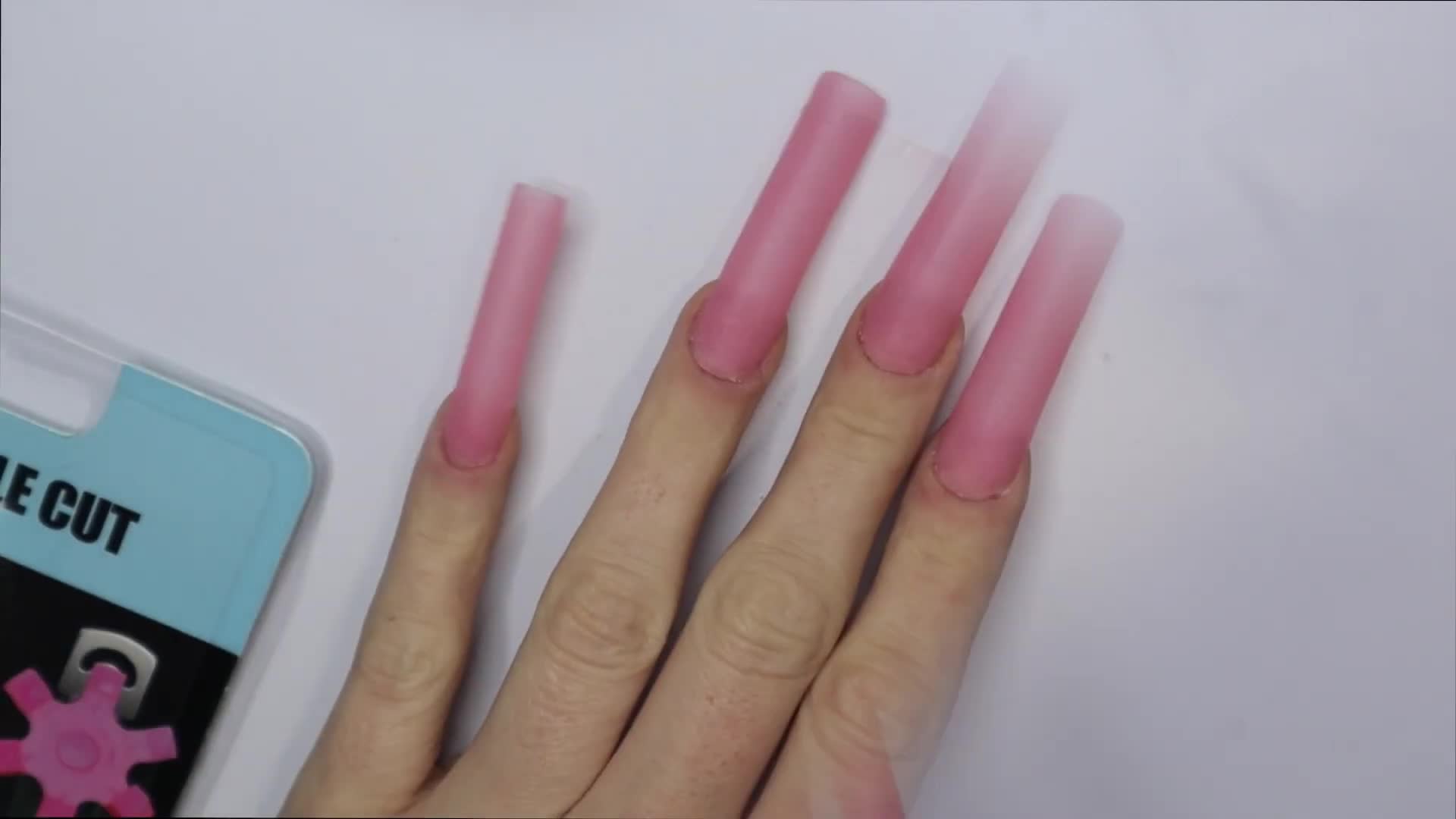 Excessively long nails needing a cutter