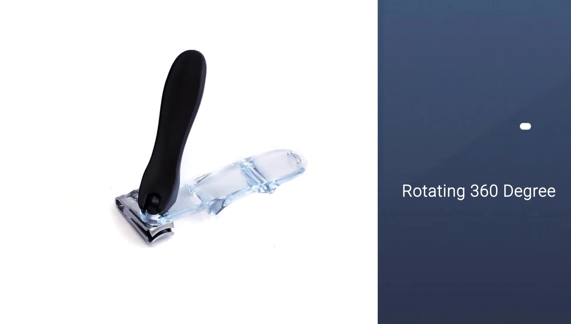 EZ Grip clipper: 360° rotating blade