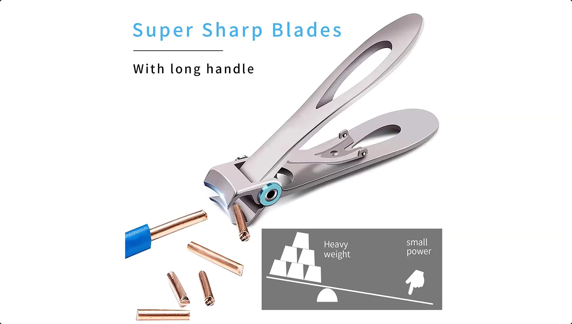 Fingernail and toenail clipper set