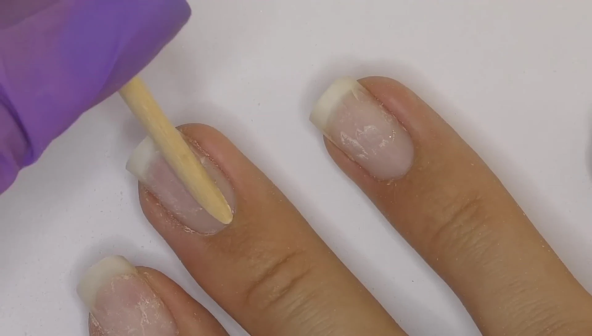 Nail prep for easy application