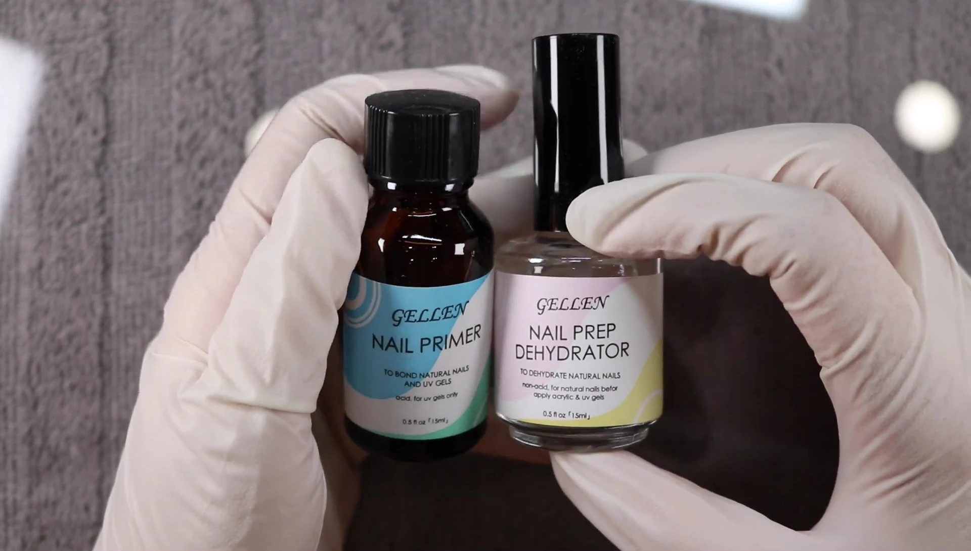 Gellen nail primer and dehydrator