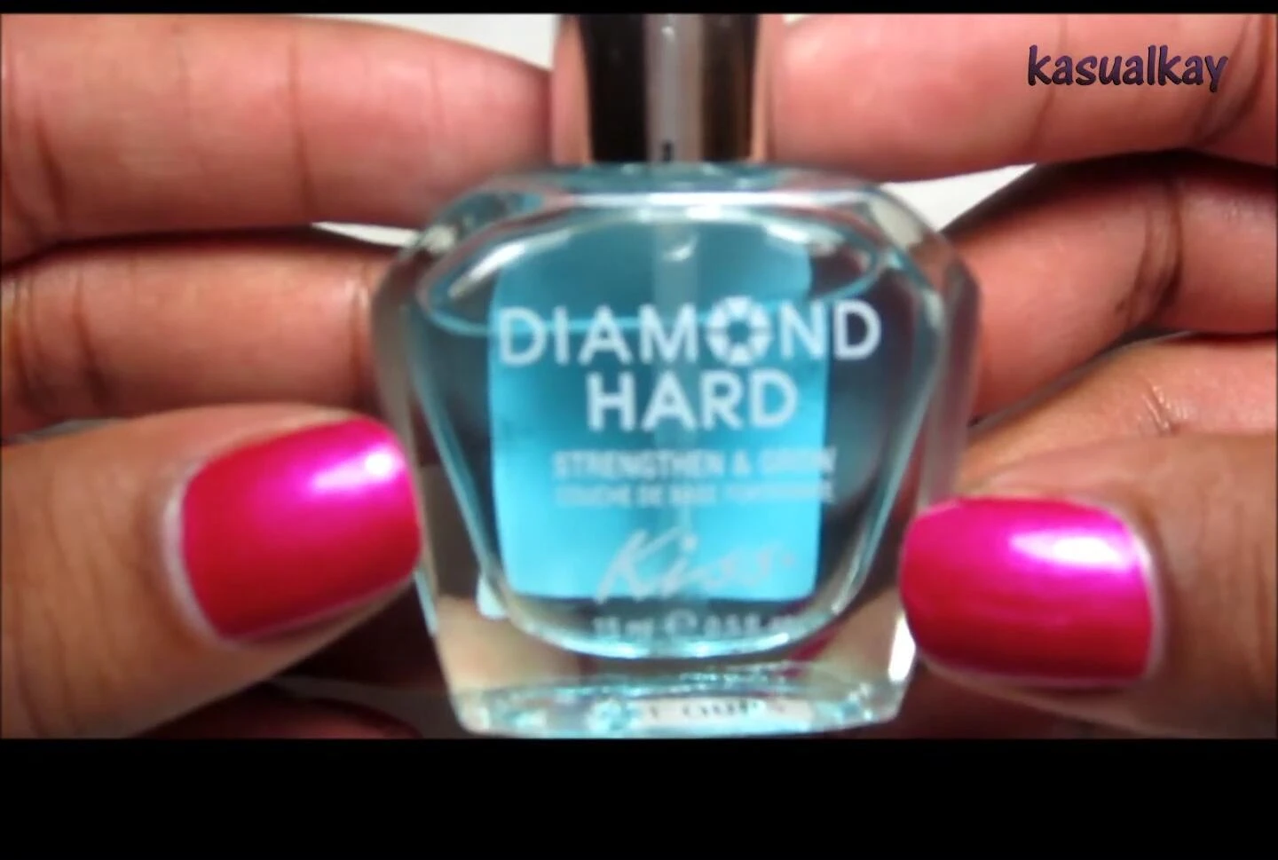 Kiss Diamond Hard nail strengthener bottle