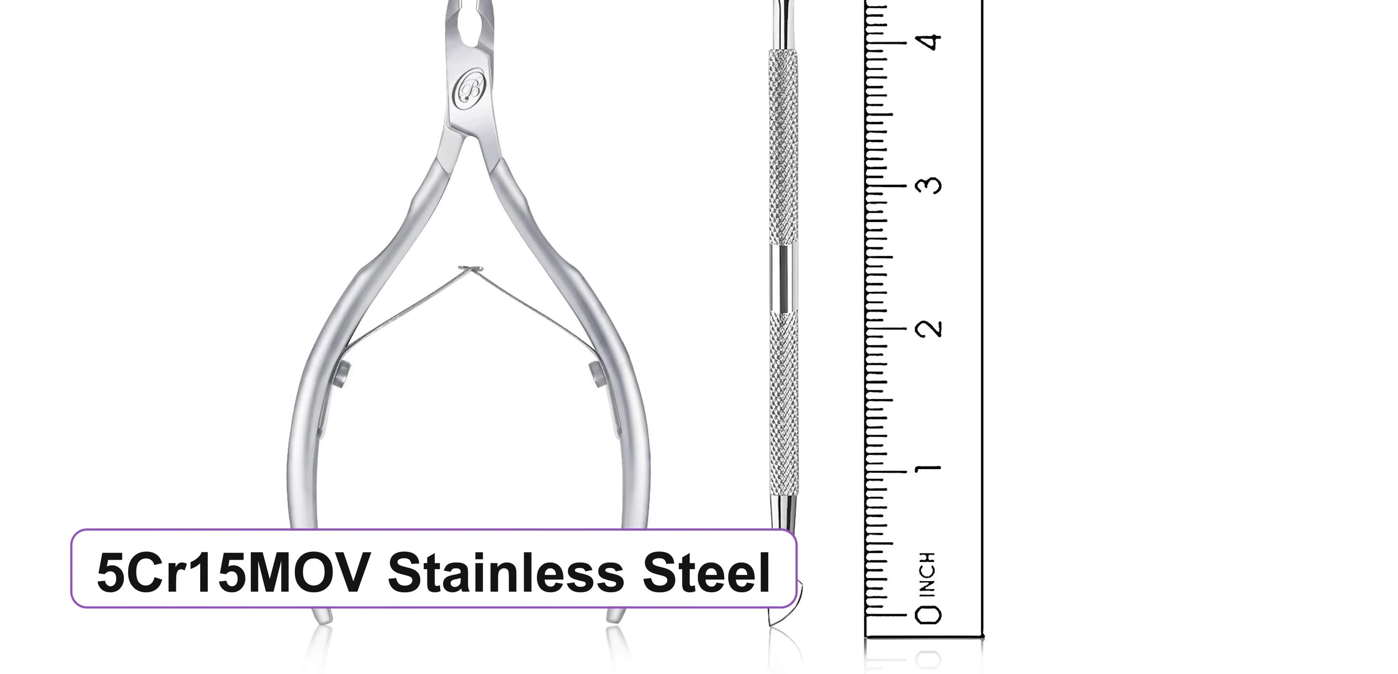 Close-up showcasing the nipper's blades and handle