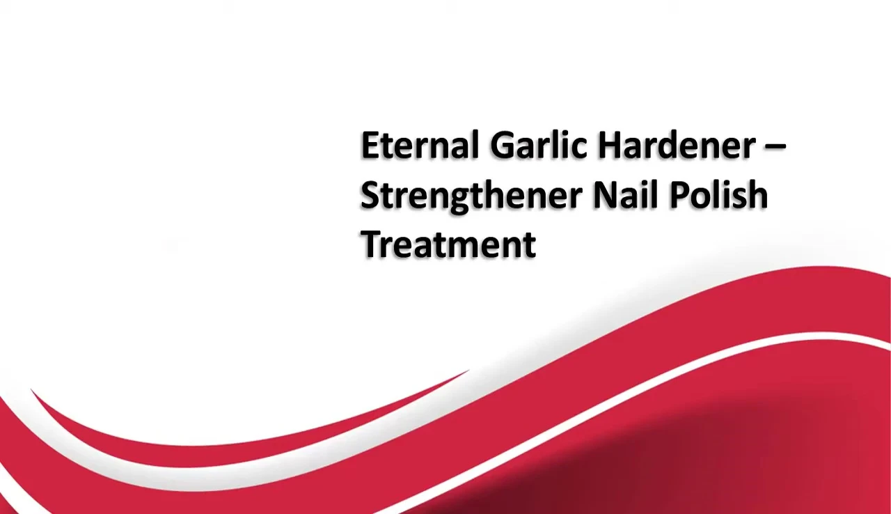 Eternal Garlic Hardener bottle