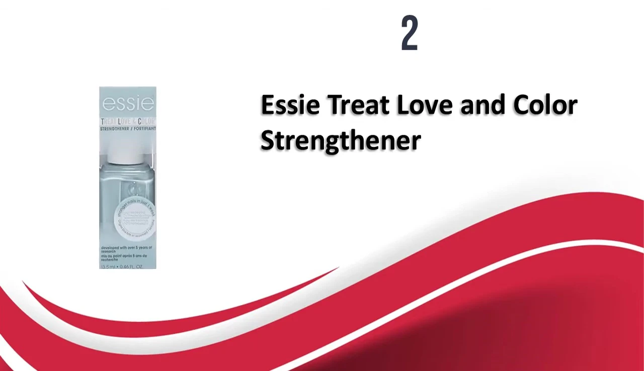 Essie Treat Love & Color strengthener color swatches