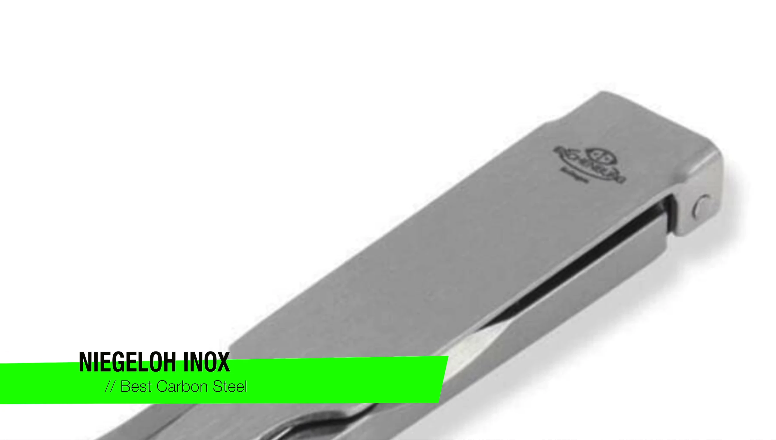 Nealo Inox High Carbon Stainless Steel Nail Clipper displayed