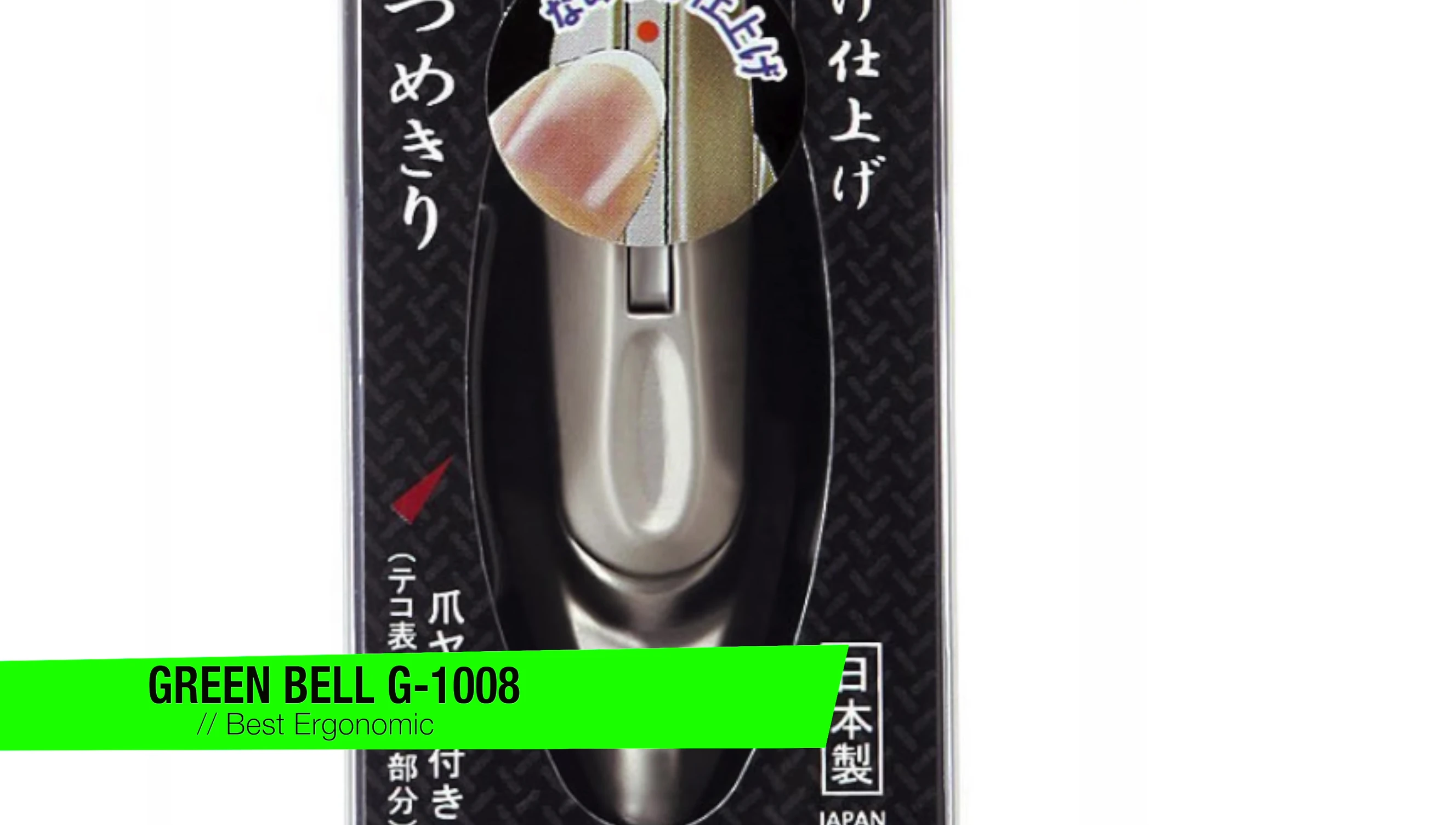 Green Bell G0008 Nail Clipper shown