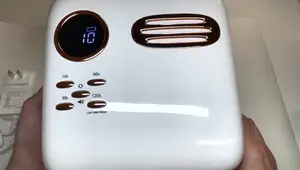 M&R 701Pro UV/LED Nail Lamp Review: Retro Style Meets Modern Features