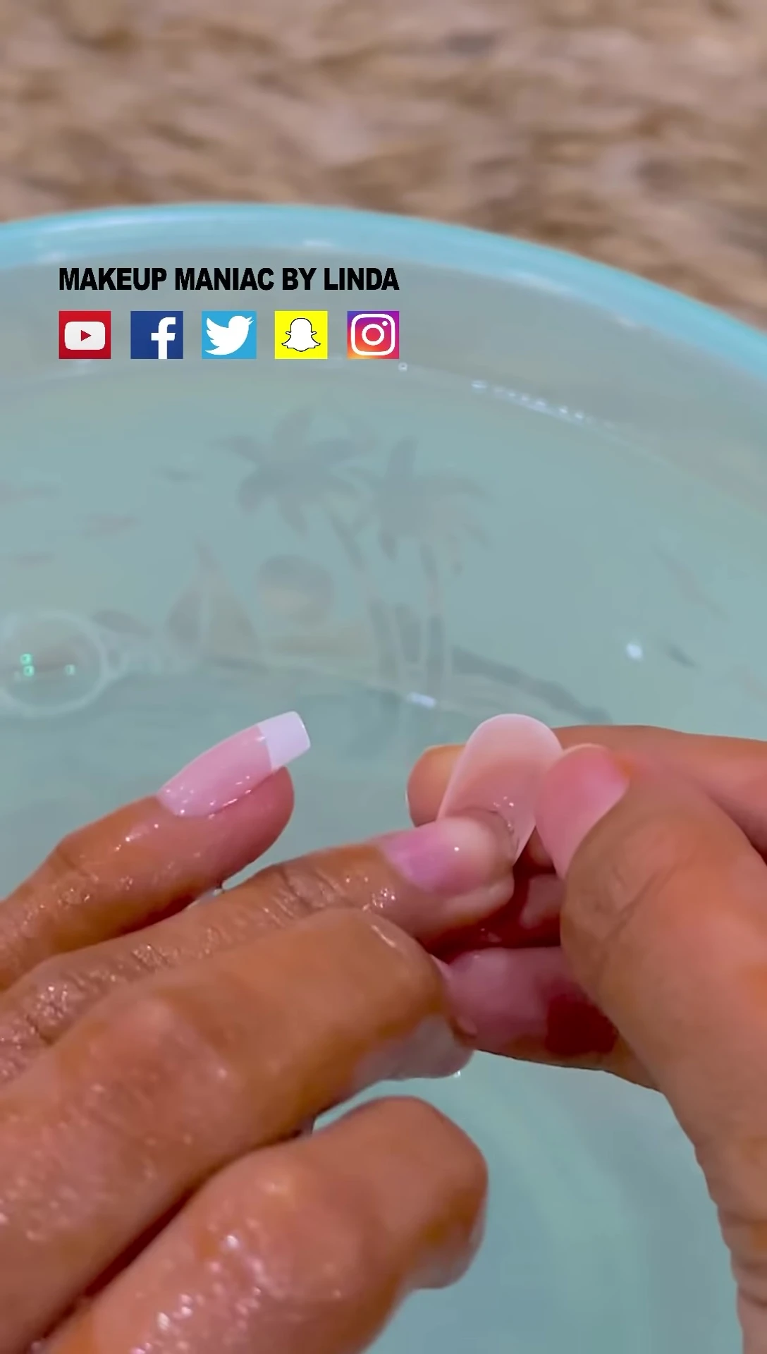Image suggesting nail removal process.
