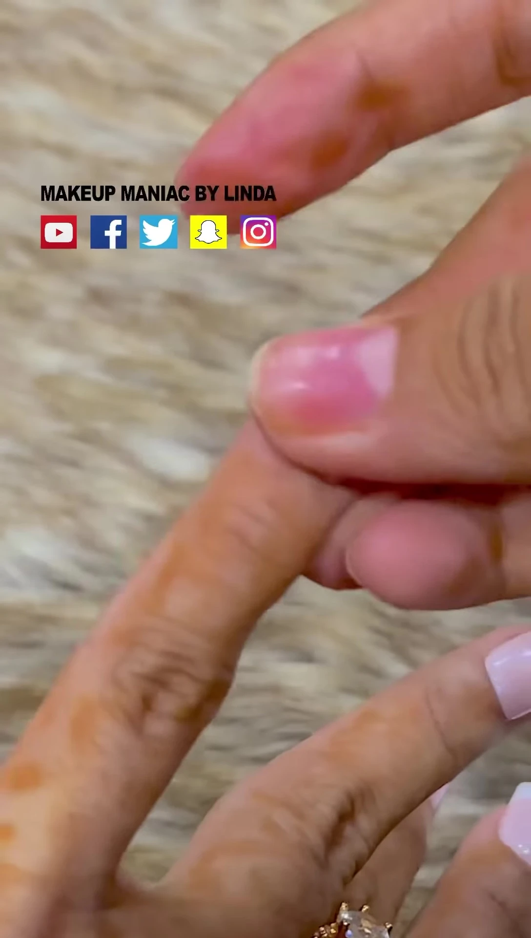 Image possibly featuring various nail extension options