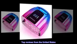 PURTATO 96W UV LED Nail Lamp: A Cordless Professional Manicure Experience