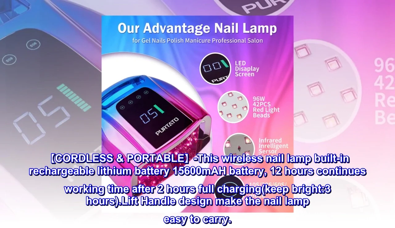 Showcase of the lamp's lift handle design.