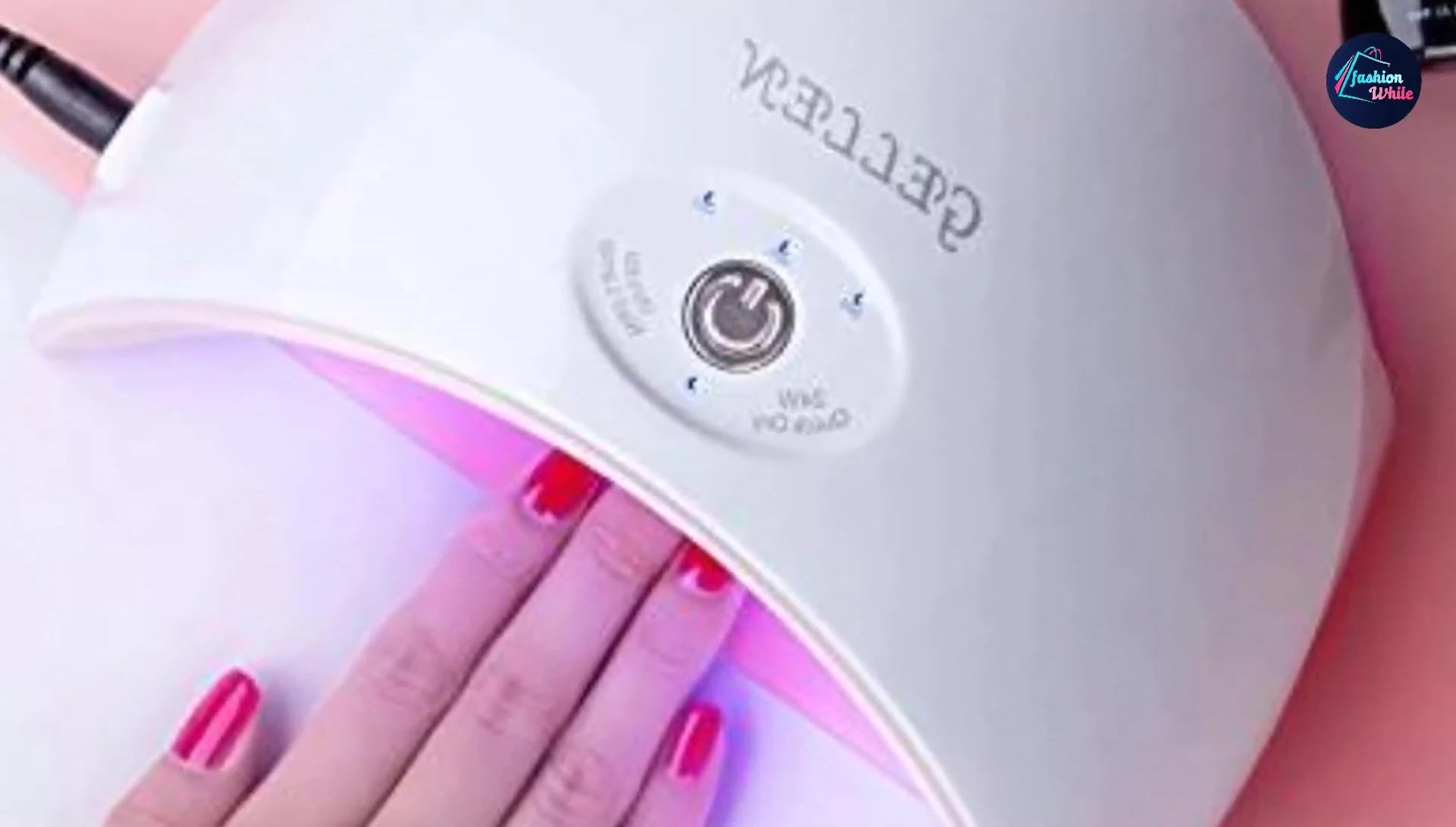 Gel and Nail Lamp's versatility for manicures and pedicures