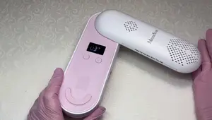 MelodySusie P-Plus20F UV Nail Lamp Review: Low UV Exposure & Dual Zone Design