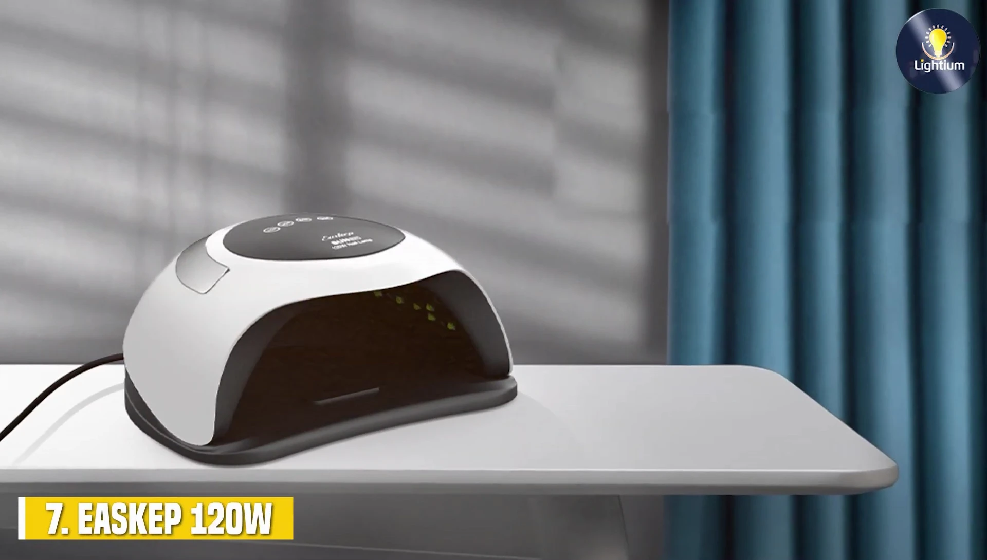 SKAP 120W UV Nail Lamp with Gloves - overall view