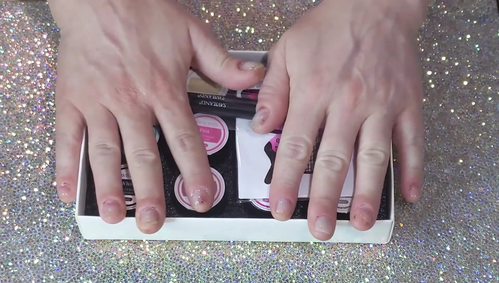 Nail preparation and base coat application