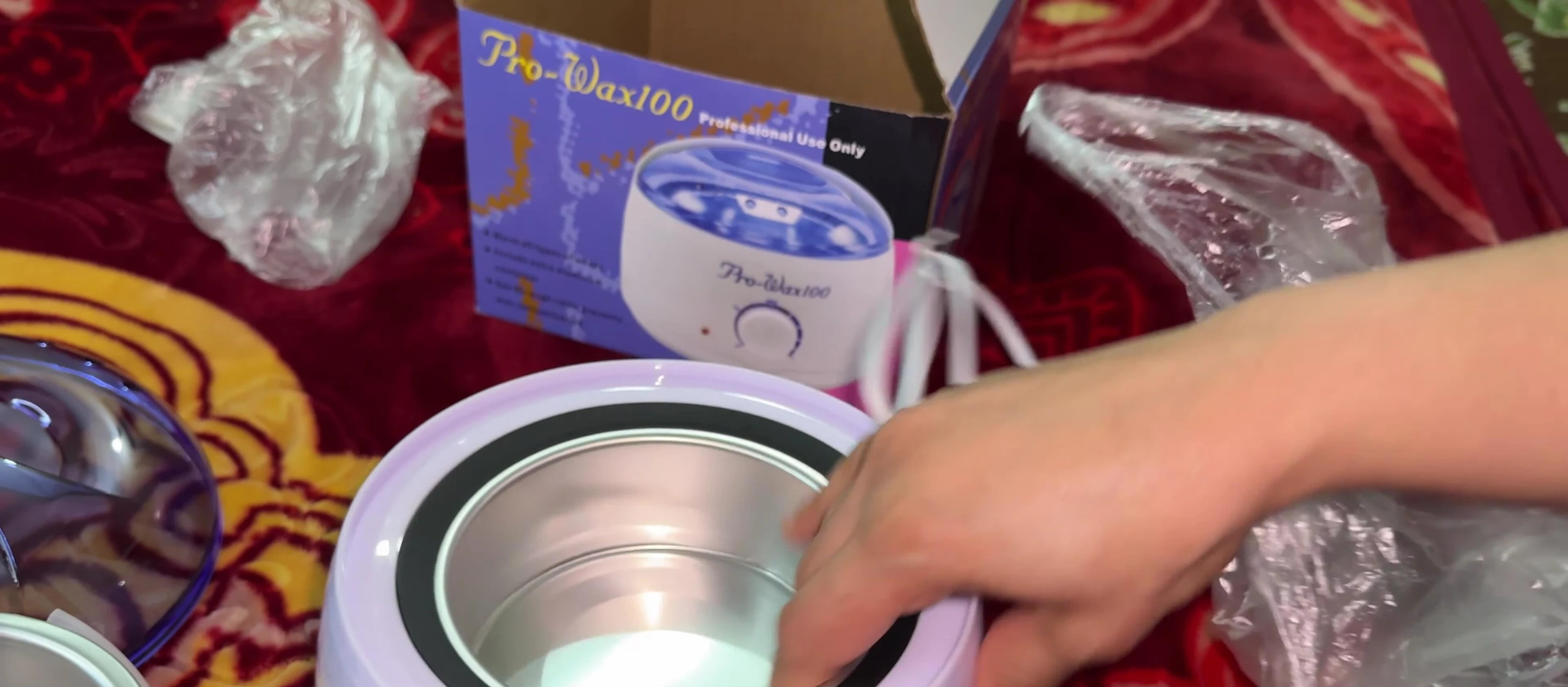 Pro Wax 100 control panel
