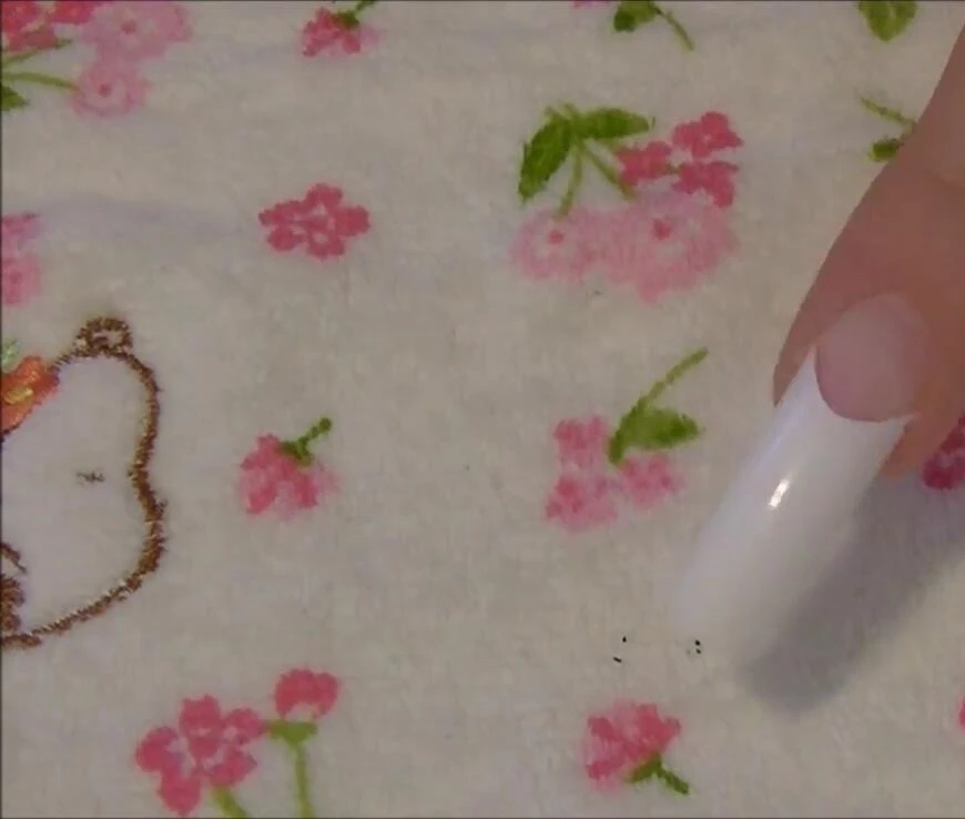 Trimming and filing the nail tip