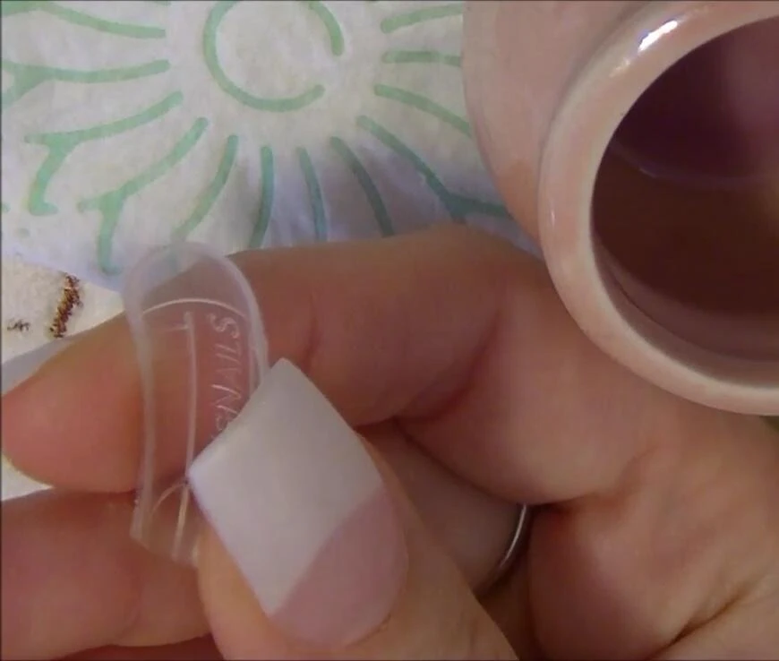 Applying acrylic in layers
