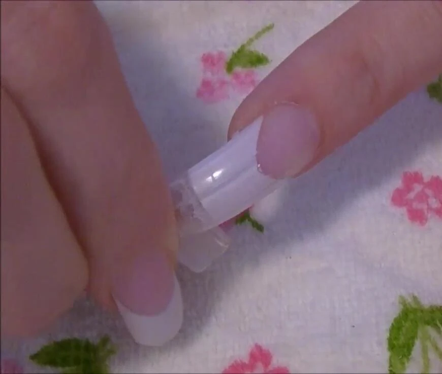Removing the nail form