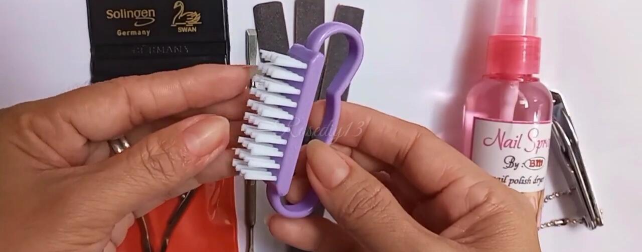The nail brush