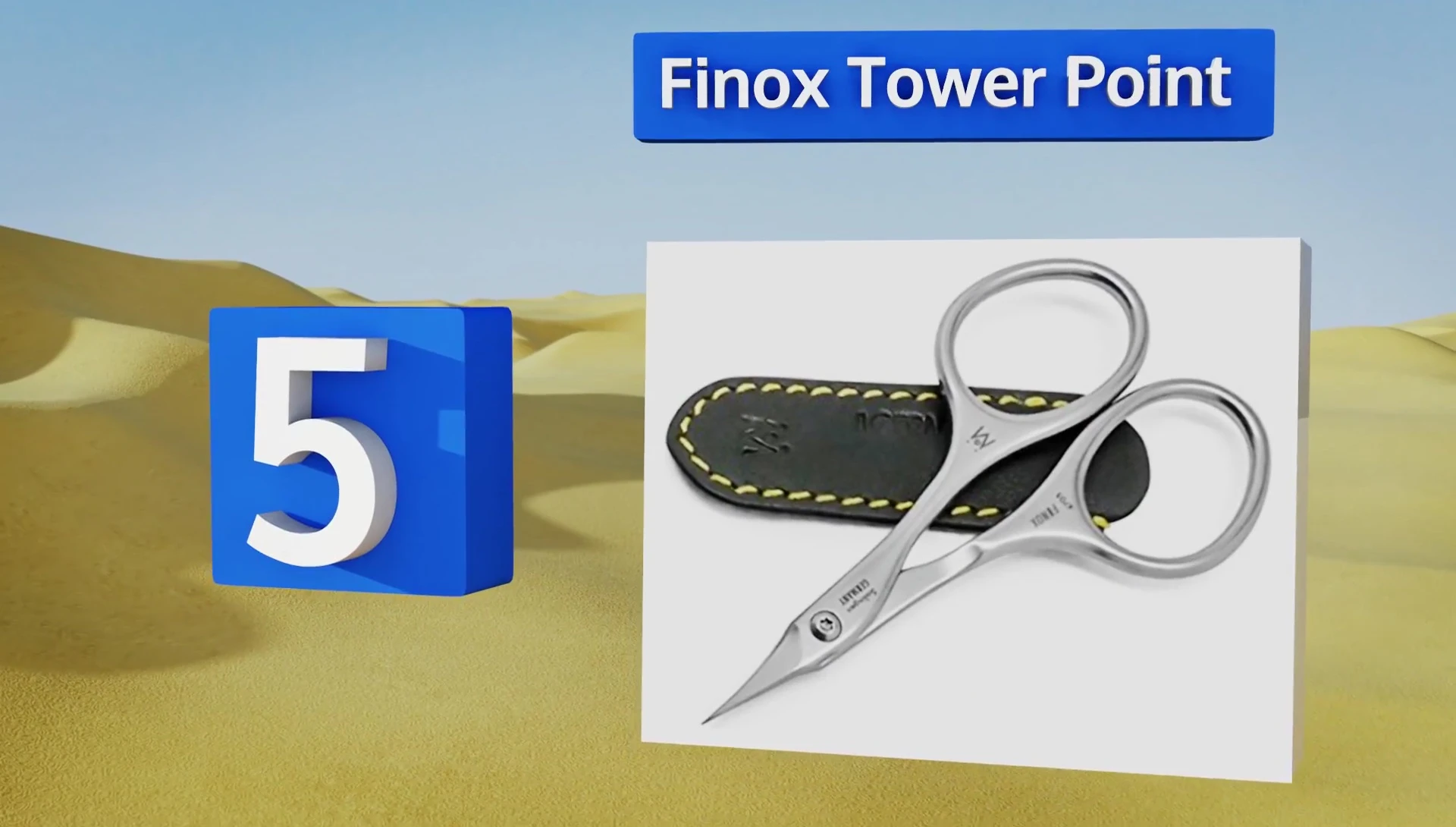 The Phoenix Tower Point cuticle scissors