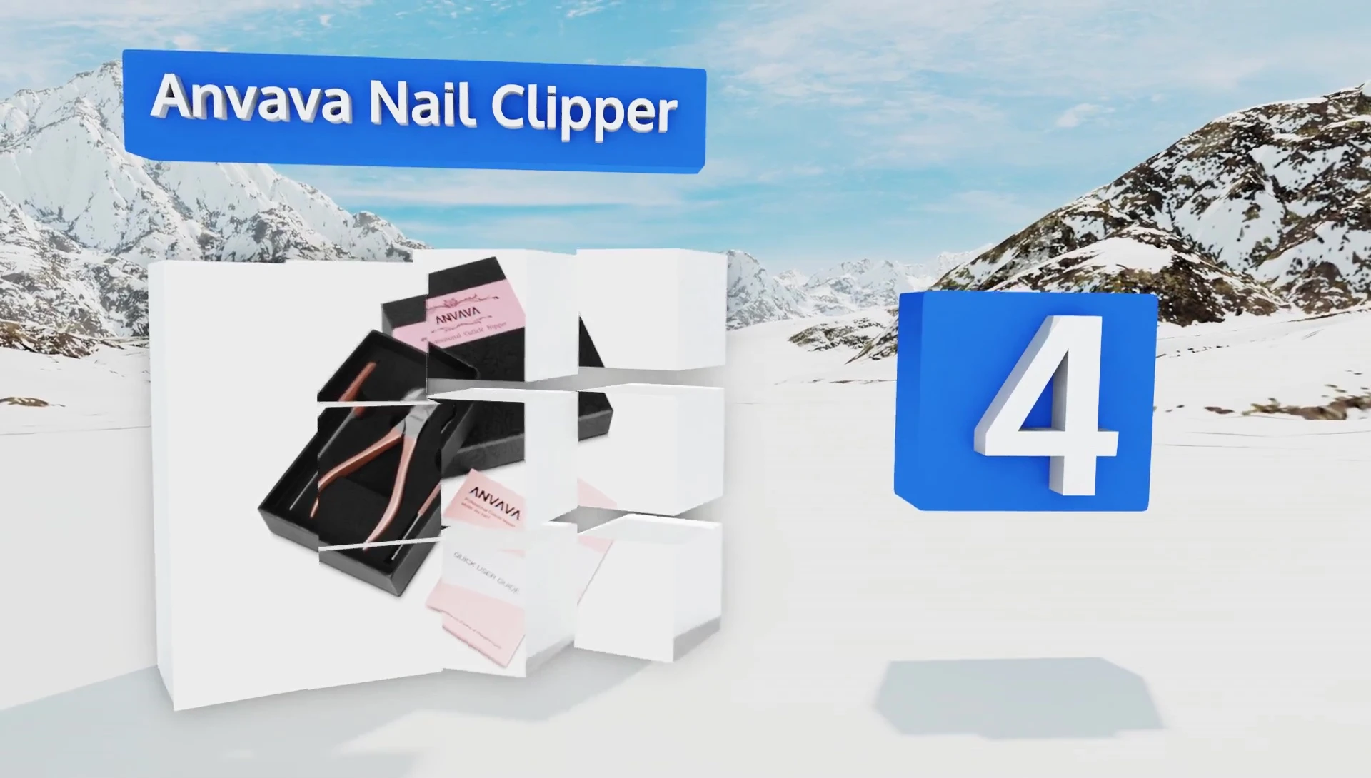 Detail of the Unveiled For Now Clipper's blades