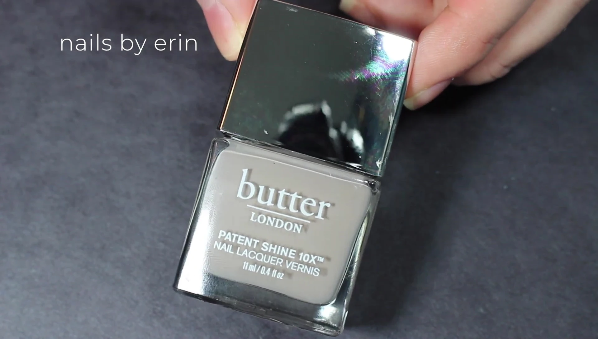 Tata nail polish bottle.
