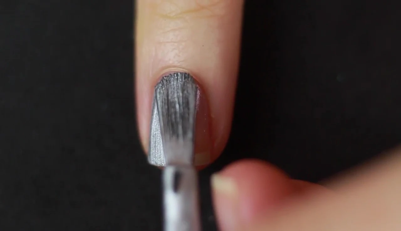 Wow Wow swatch on nail