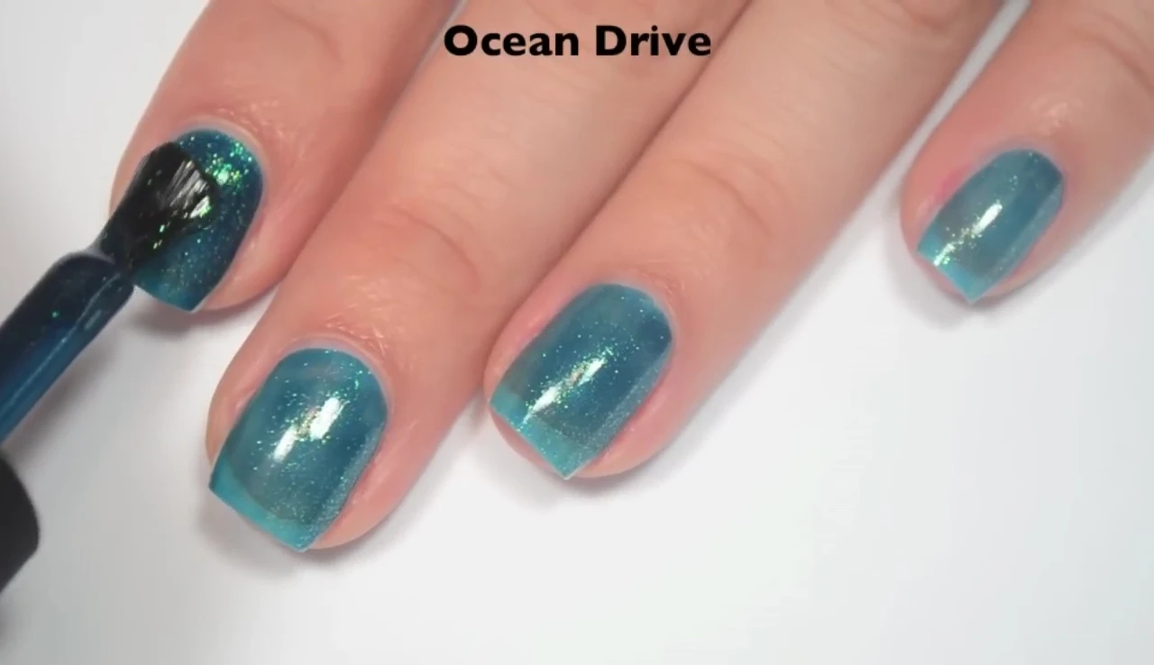 Two coats of Ocean Drive, building opacity