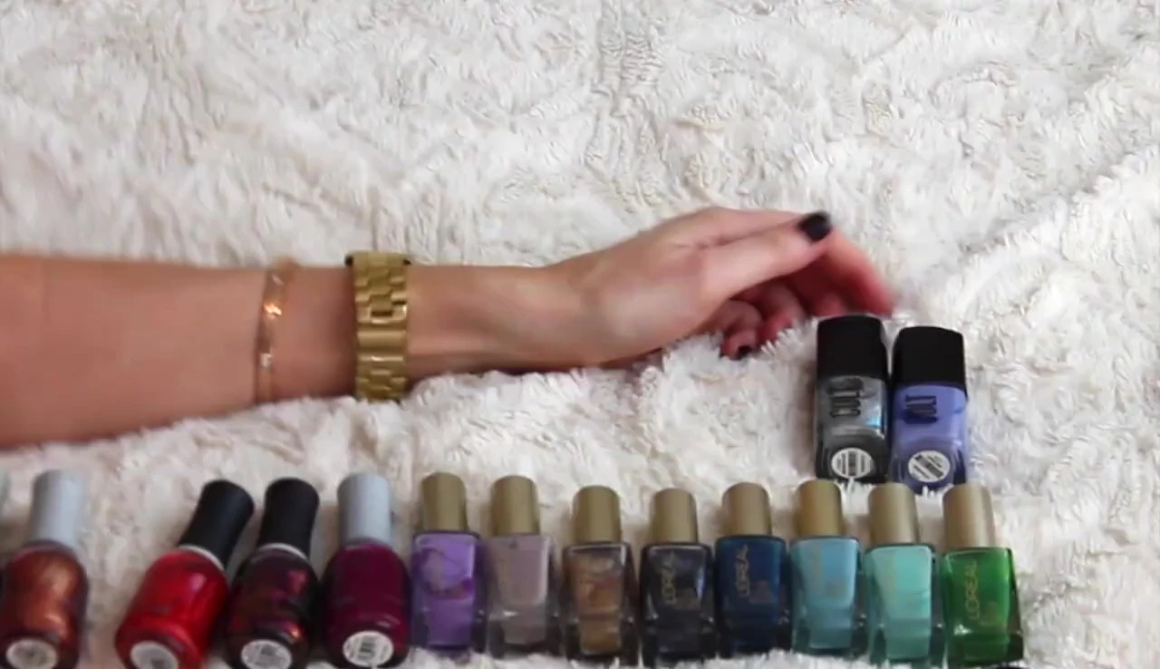 Selection of Colores de Carol nail polishes.