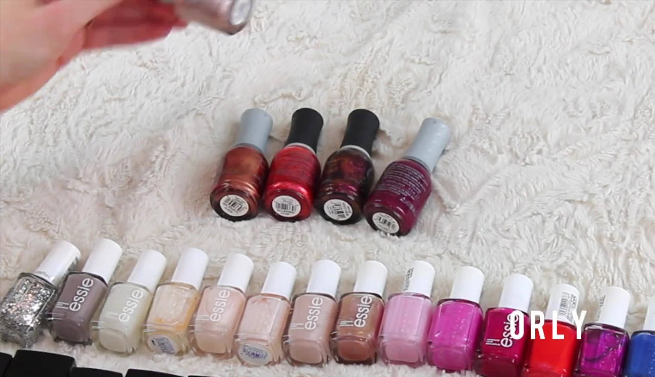 Orly Rage nail polish.