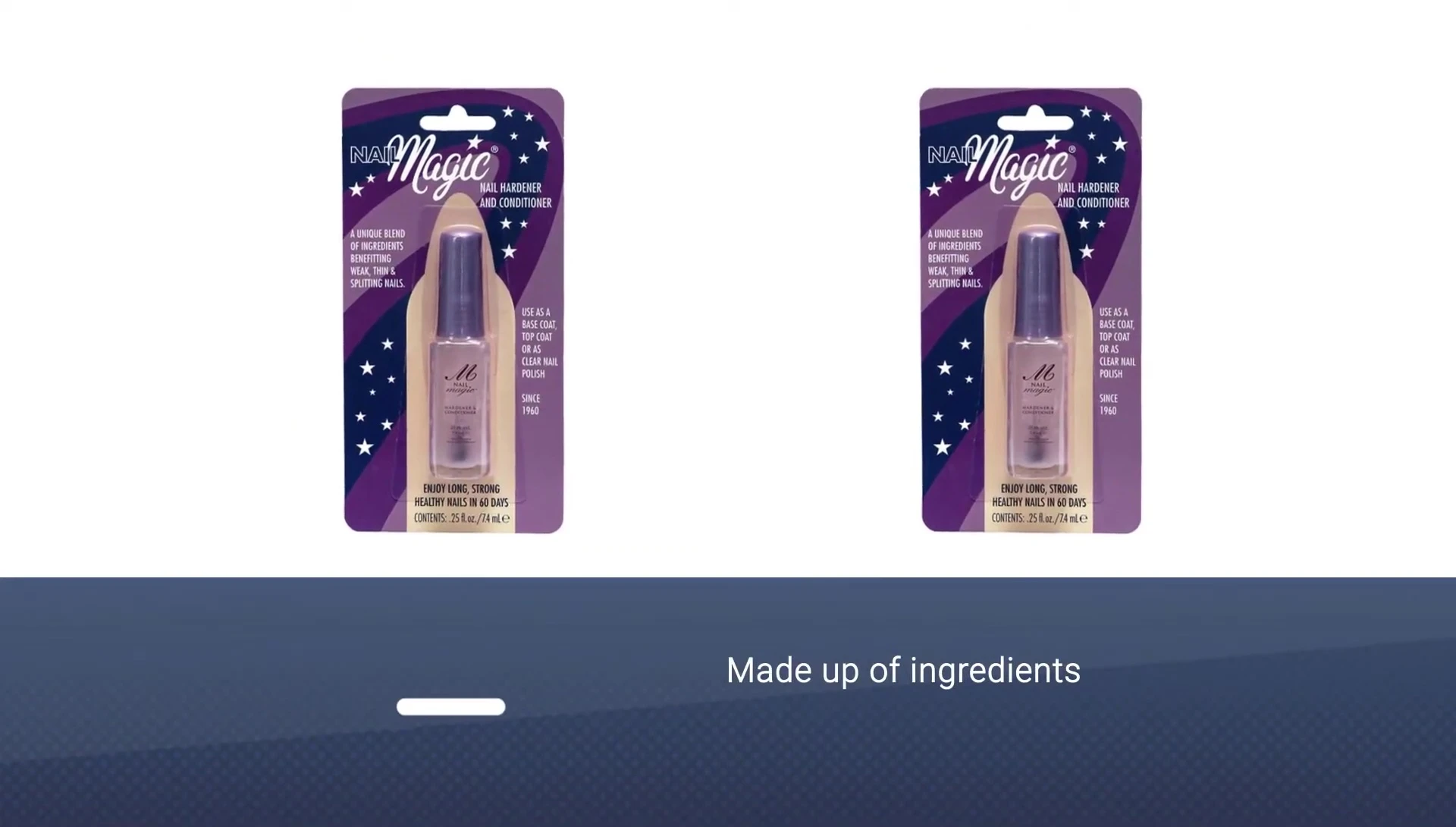 Image showcasing healthy, strong nails after using Nail Magic