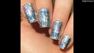 Nail Stickers Review: Born Pretty Holographic Stickers - Easy Application & Results