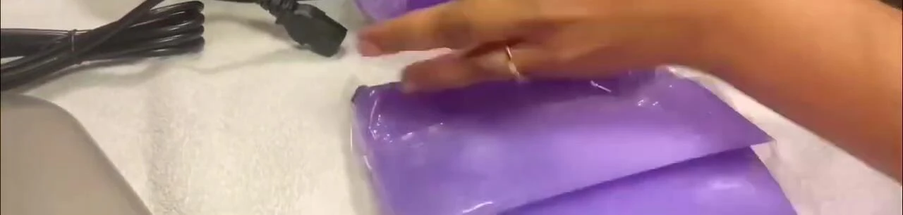 The wax blocks and their packaging