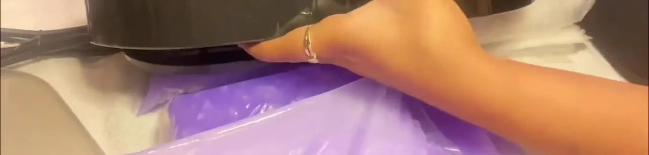 The paraffin wax machine's control panel