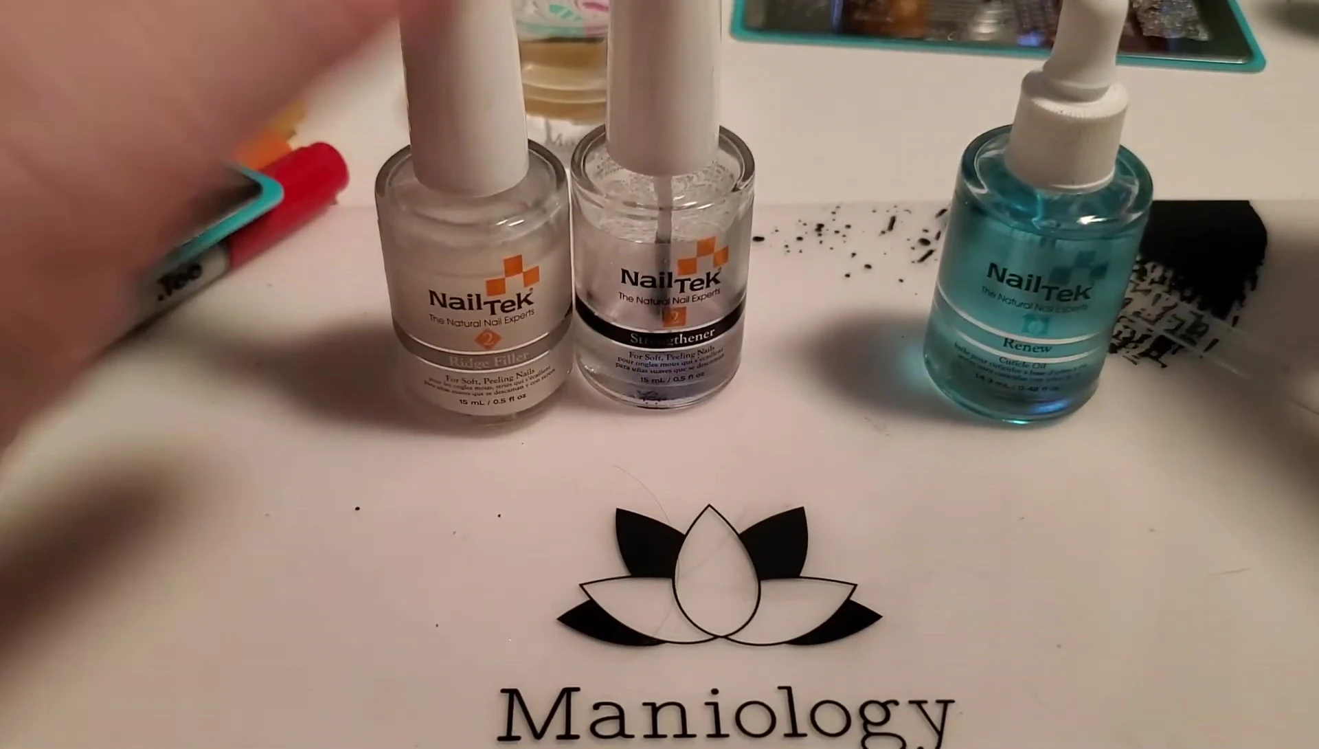 Final shot of healthy-looking nails