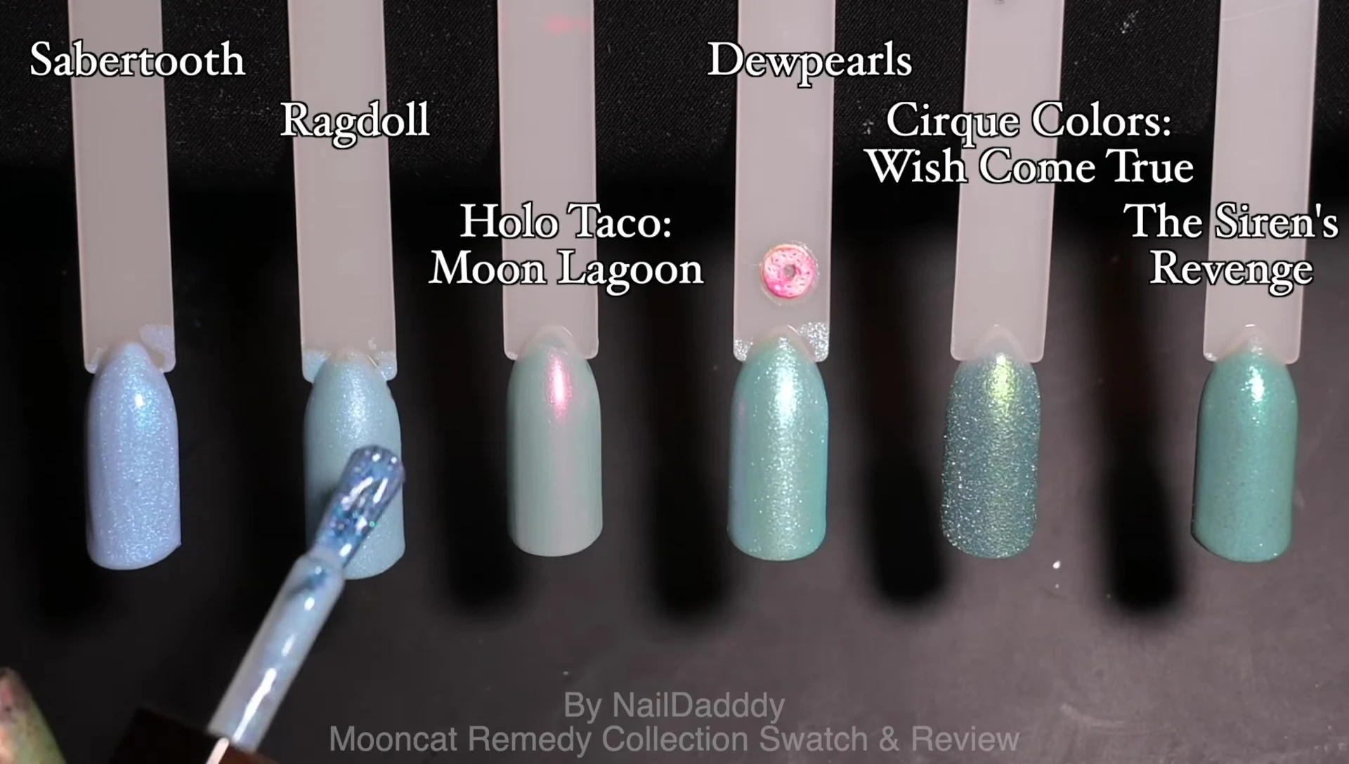 Comparison swatches for Do Pearls