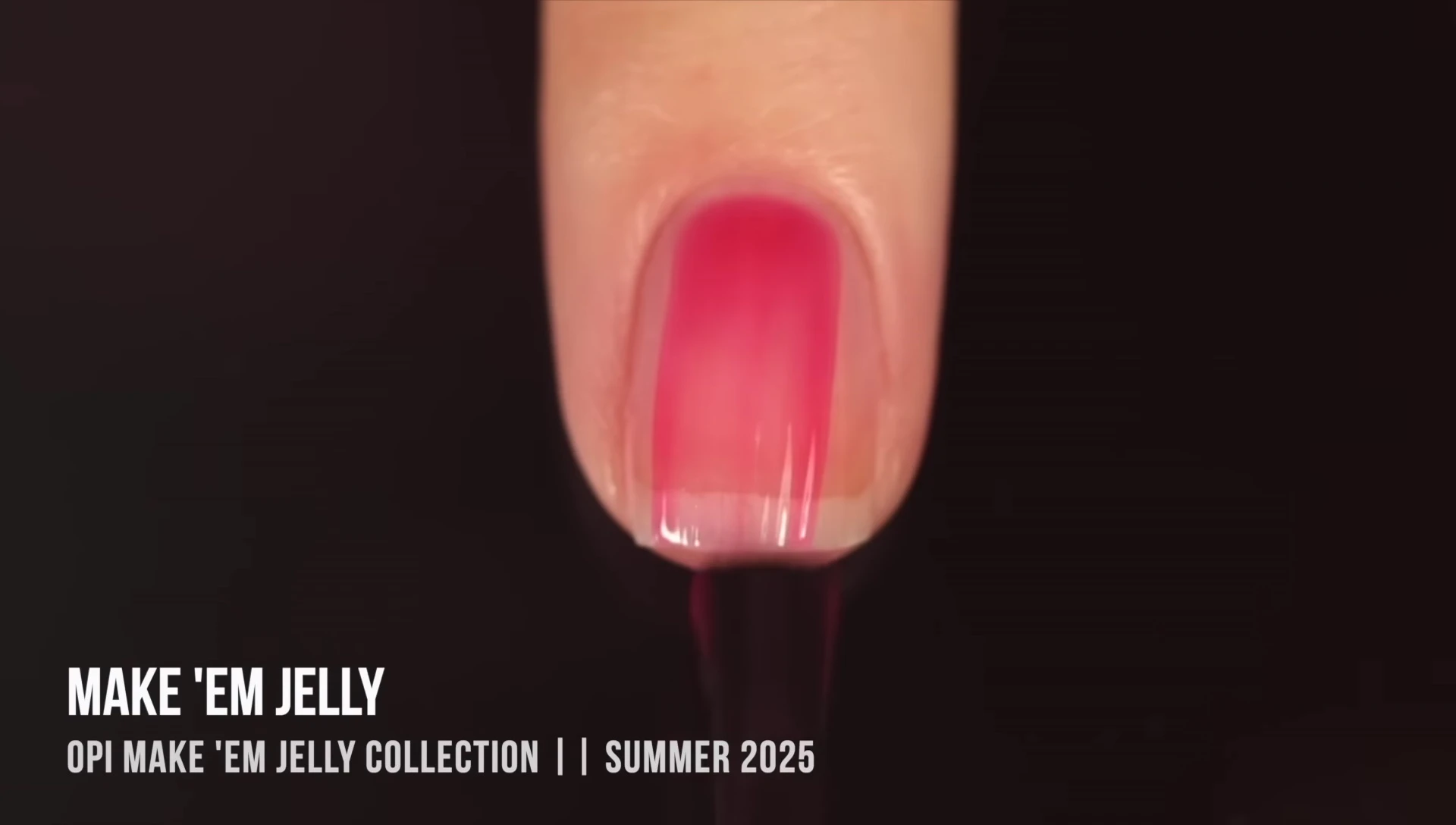 Bottle and nail swatch of Make Them Jelly.