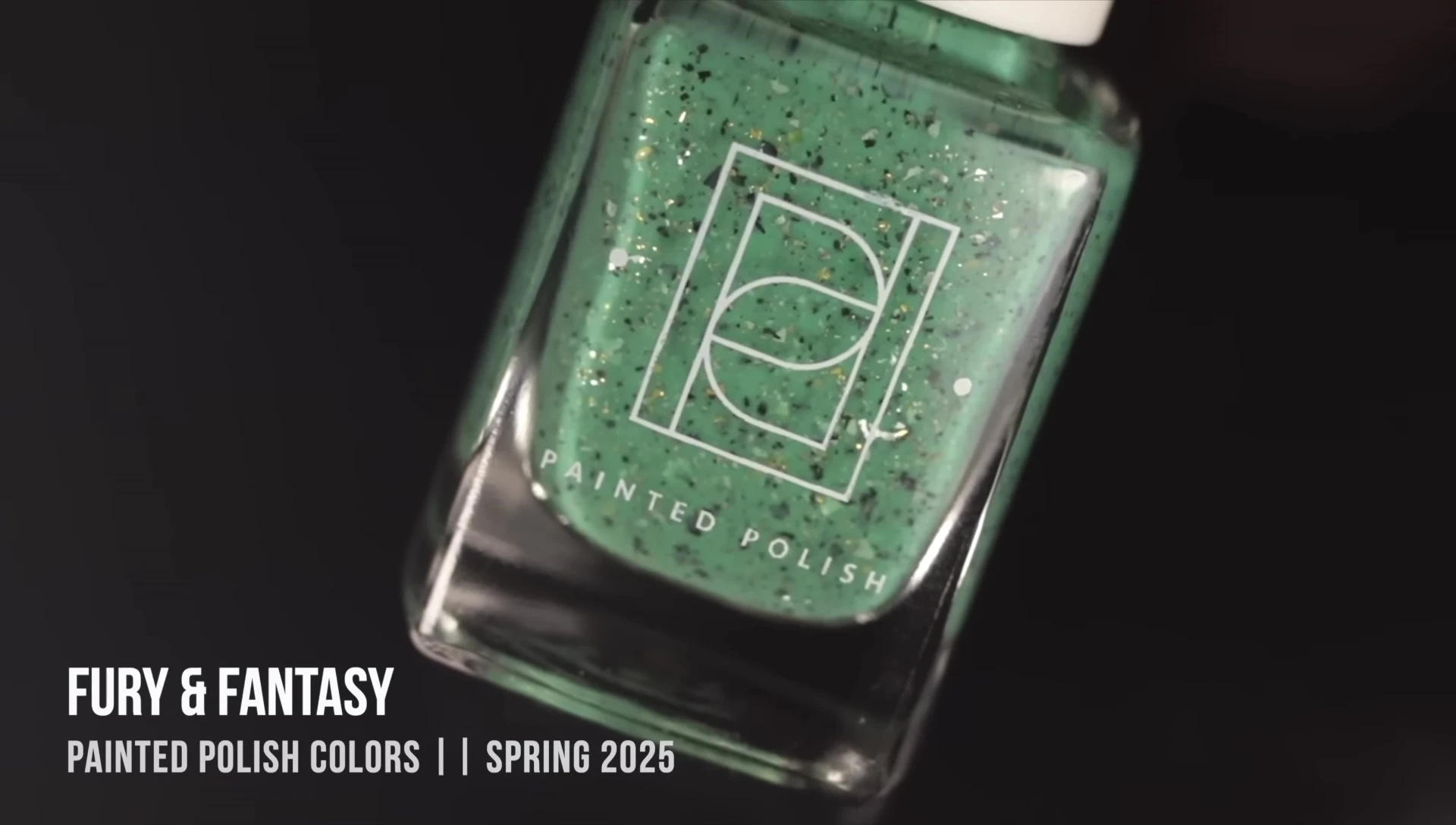 Swatch of Fury and Fantasy nail polish