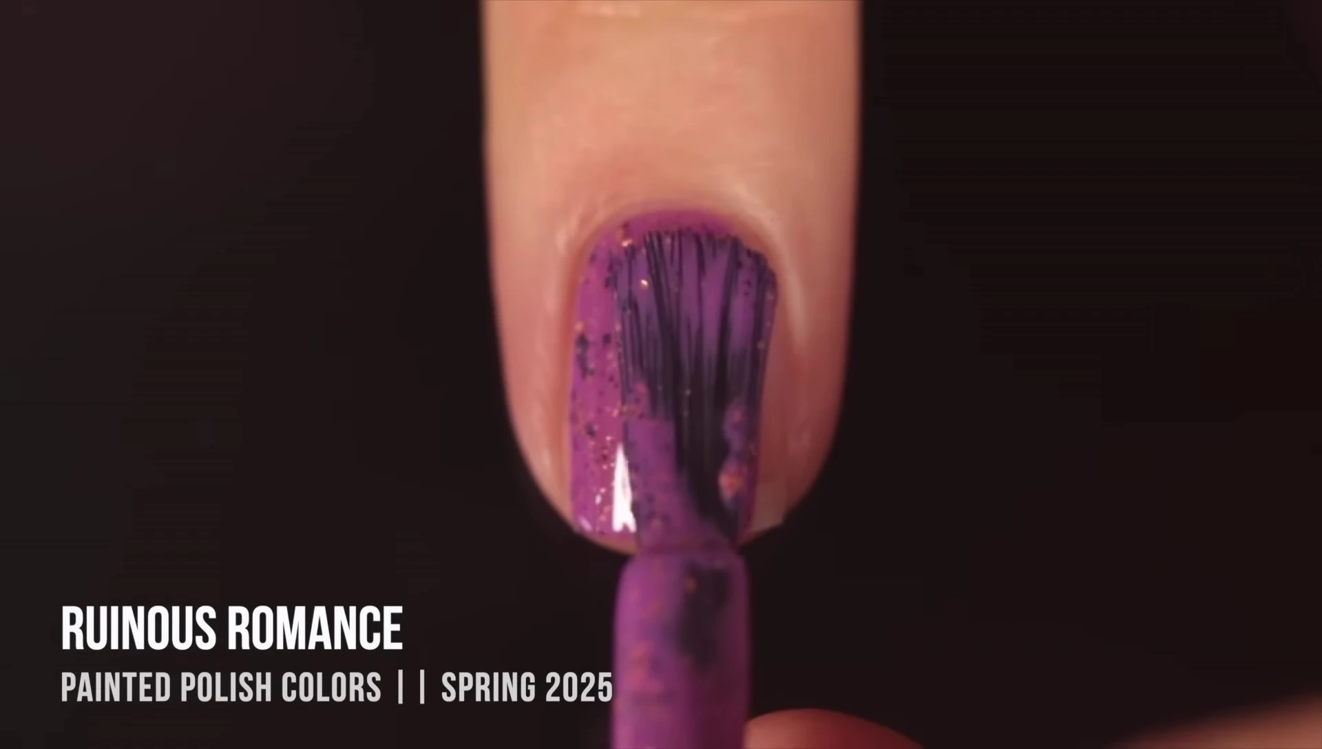 Swatch of Ruinous Romance nail polish