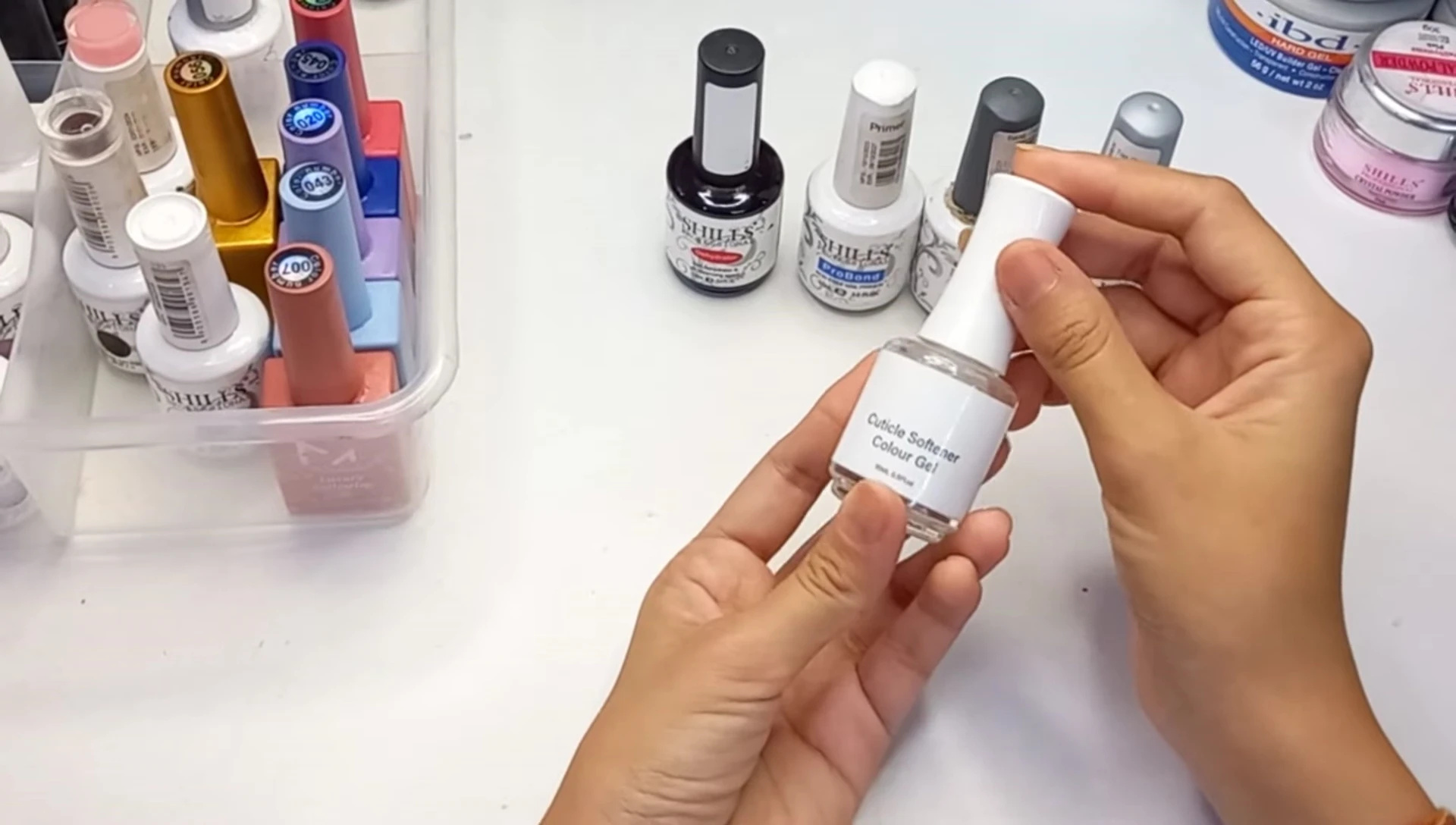 Cuticle softener bottle
