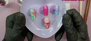 RARJSM Neon Rainbow Gel Polish Review: Vibrant Colors & Stunning Designs