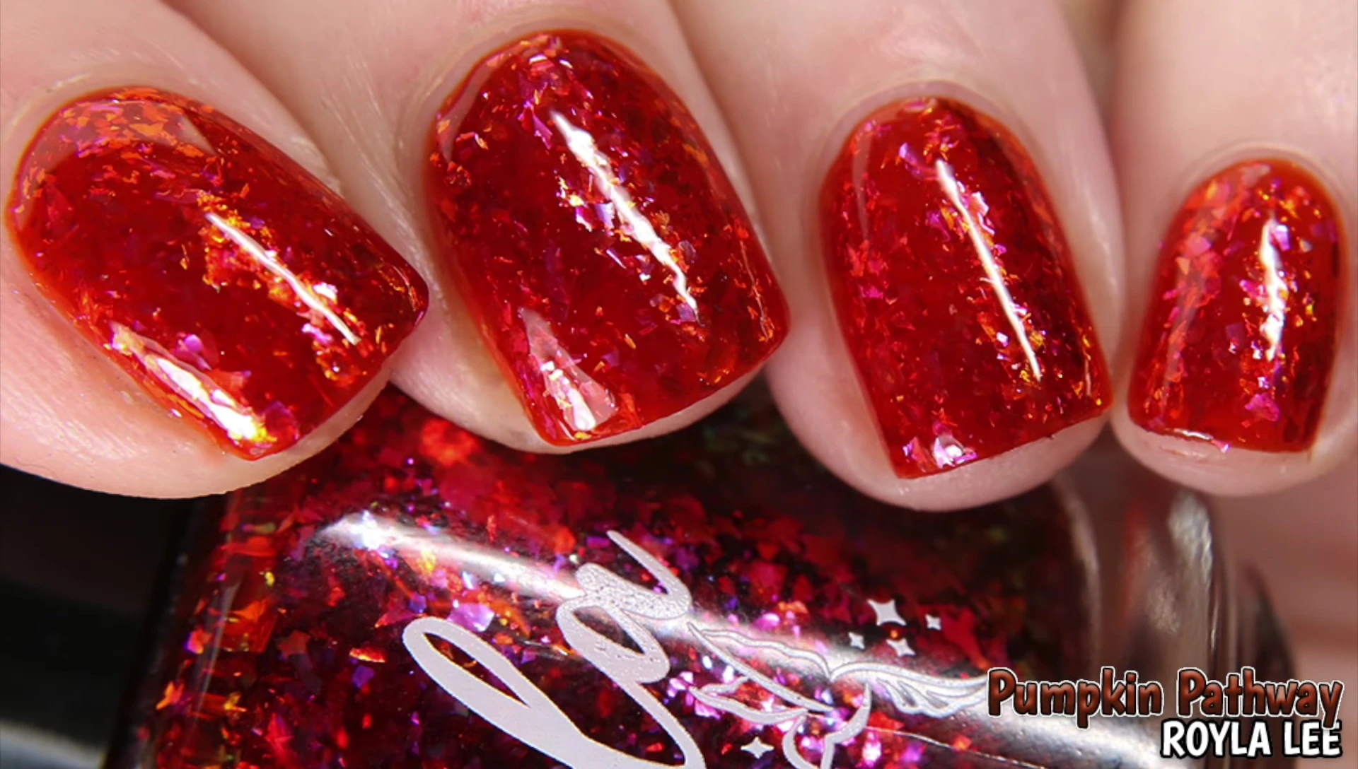 Roya Lee Pumpkin Pathway swatch