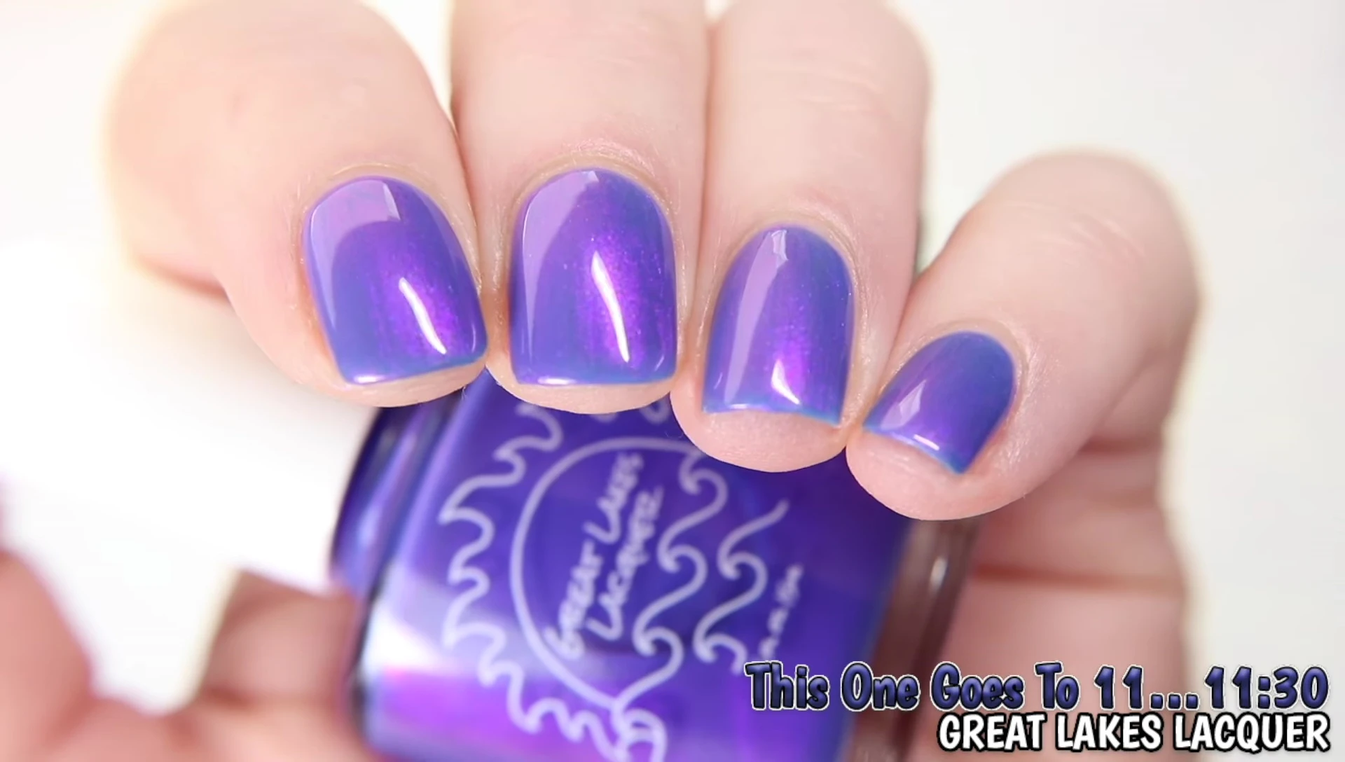 Great Lakes Lacquers This One Goes to 11 under low lighting