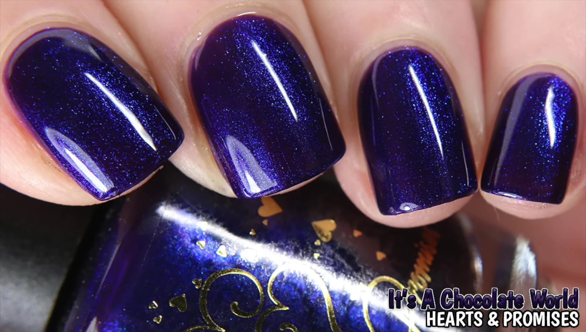 Hearts & Promises It's a Chocolate World swatch