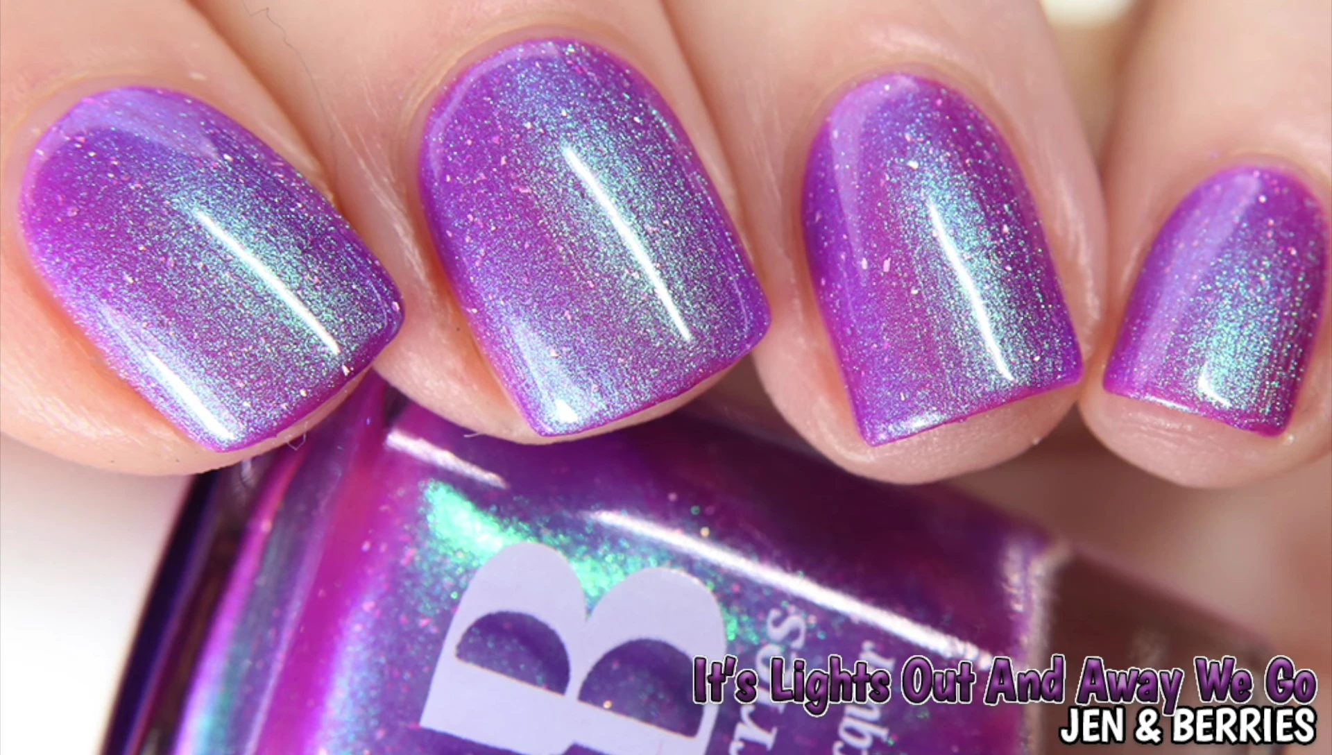 Jenn and Ber's It's Lights Out swatch