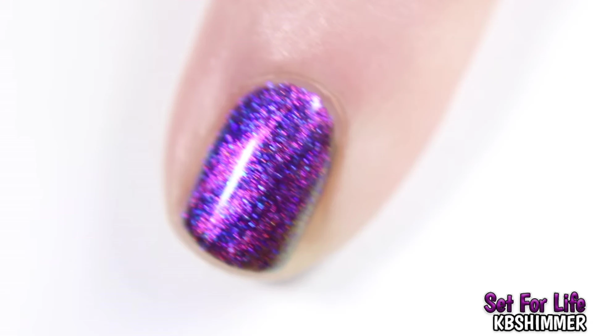 KB Shimmers Set for Life under different lighting conditions
